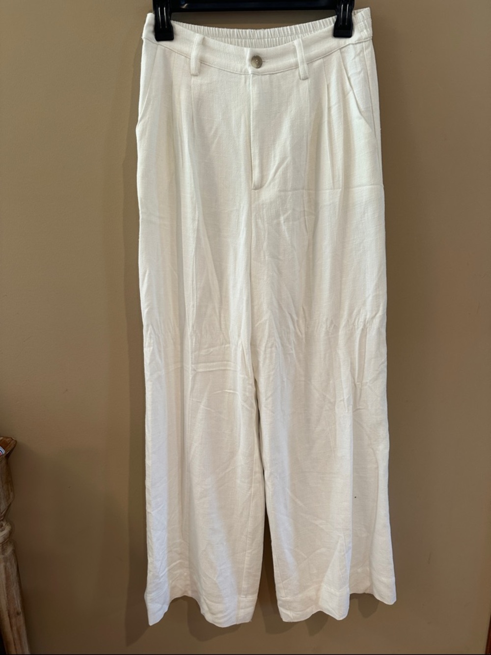 ACOA linen wide leg pants